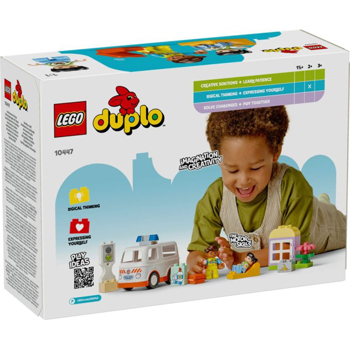 Lego Duplo Town Ambulance & Driver 10447