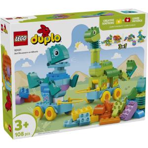 Lego Duplo 3in1 Dinosaurs on Wheels 10451