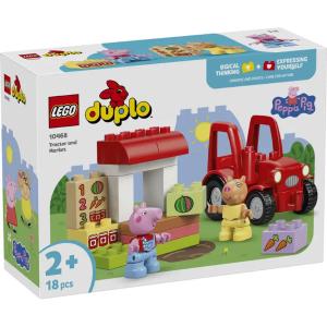 Lego Duplo Peppa Pig Tractor and Market 10468