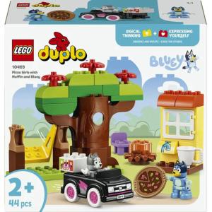 LEGO® DUPLO® Bluey Pizza Girls With Muffin And Bluey 10469