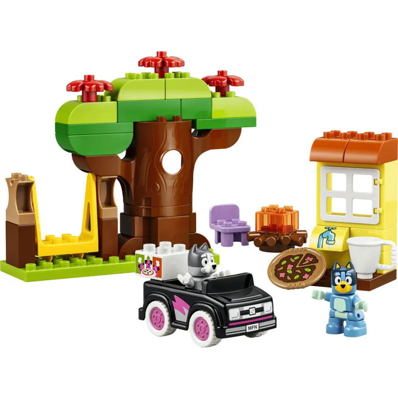 LEGO® DUPLO® Bluey Pizza Girls With Muffin And Bluey 10469