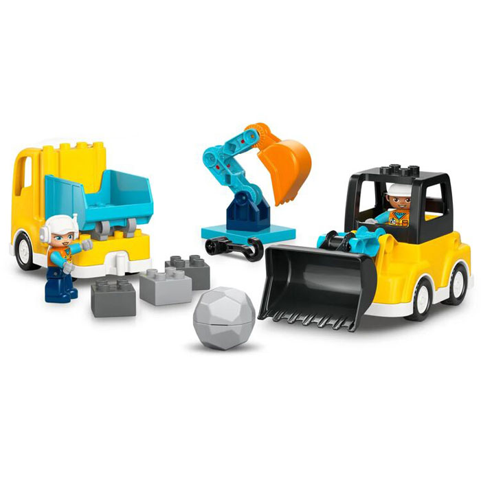 Lego DUPLO® 3 in 1 Construction Vehicles 10475