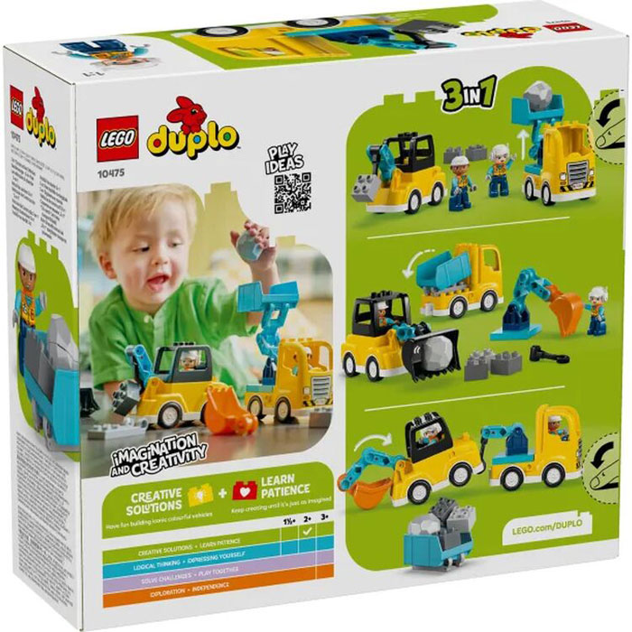Lego DUPLO® 3 in 1 Construction Vehicles 10475