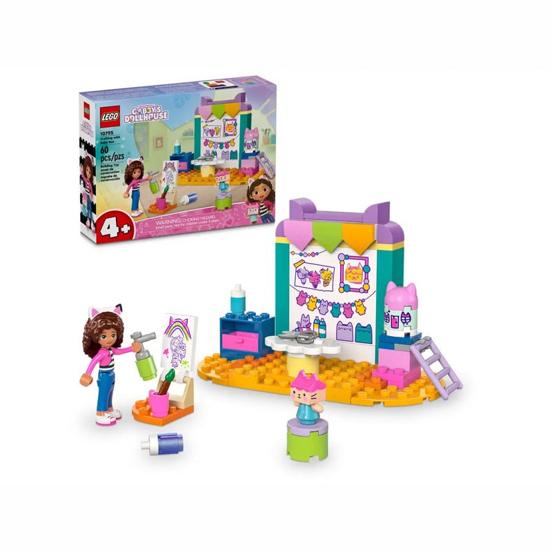 LEGO Gabby's Dollhouse Crafting With Baby Box 10795