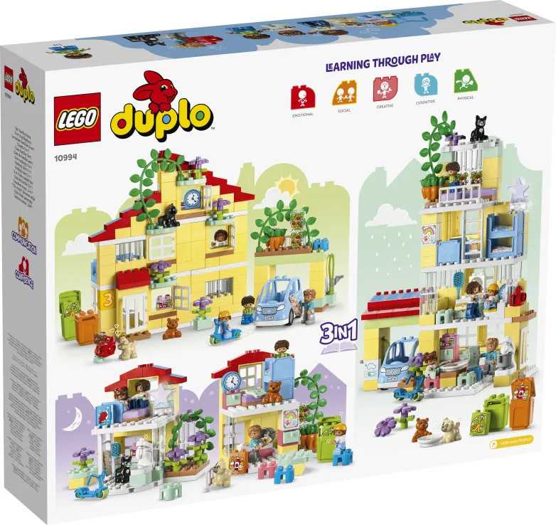 LEGO Duplo 3in1 Family House 10994