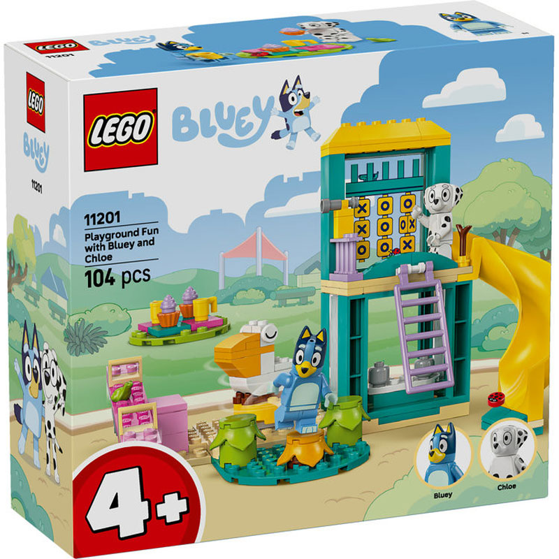 LEGO® Bluey Playground Fun With Bluey & Chloe 11201