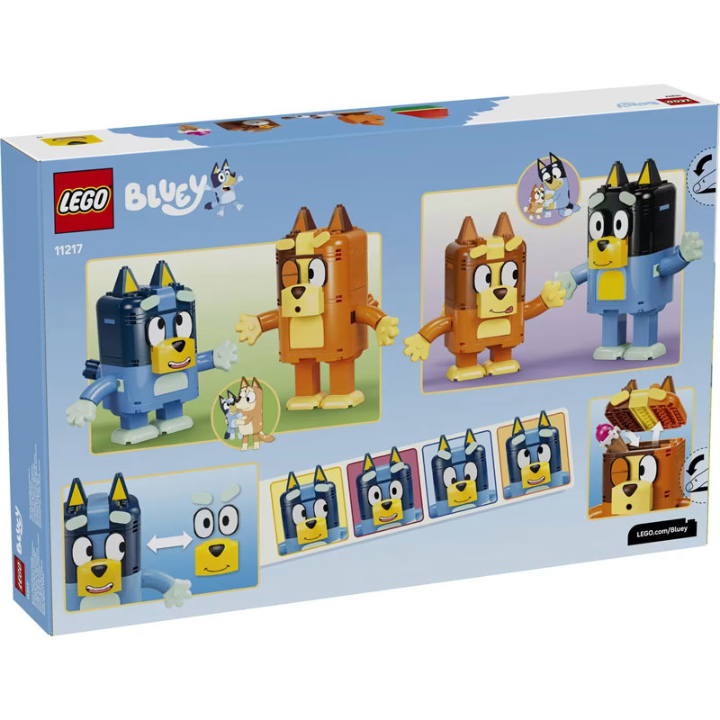 LEGO® Bluey Brick-Built Bluey Family 11217