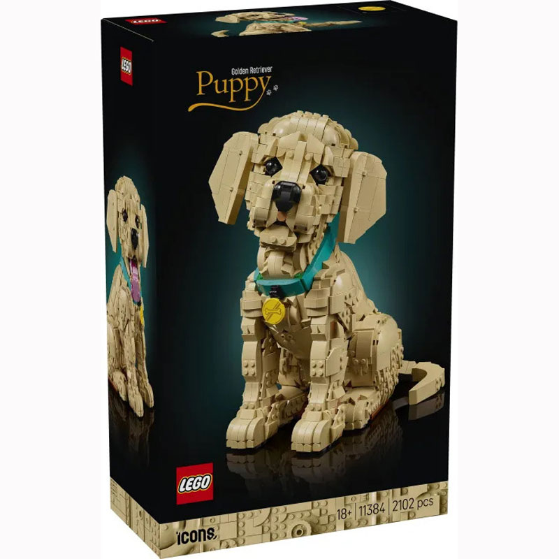 Lego Icons Golden Retriever Puppy 11384