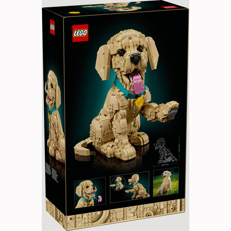 Lego Icons Golden Retriever Puppy 11384