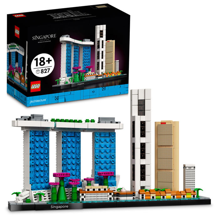 Lego Architecture Singapore 21057