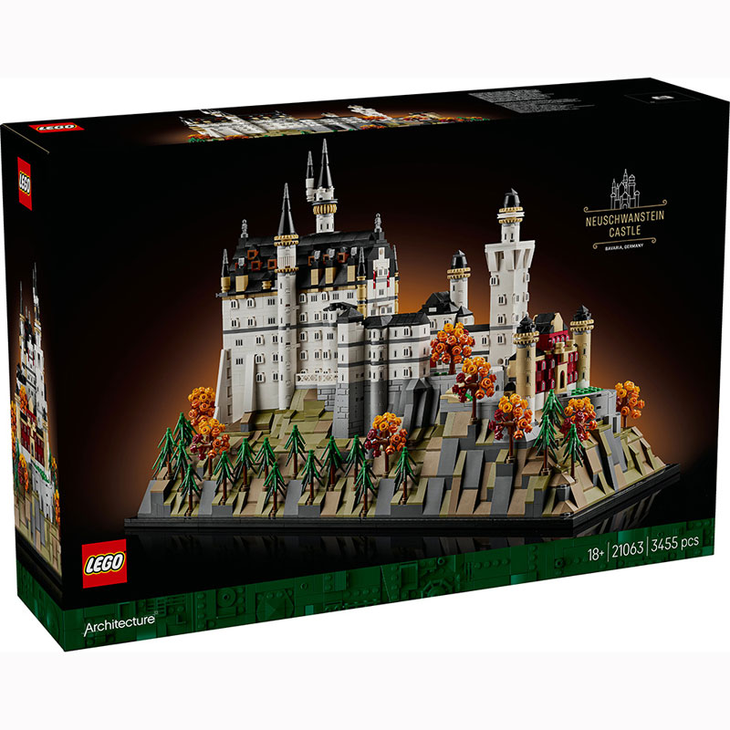 Lego Architecture Neuschwanstein Castle 21063