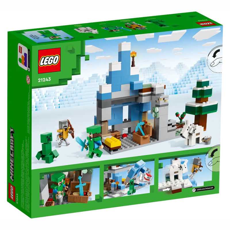 LEGO Minecraft The Frozen Peaks 21243