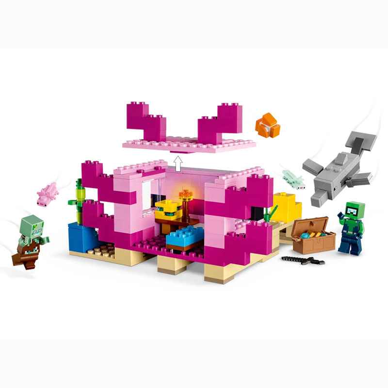 Lego Minecraft The Axolotl House 21247