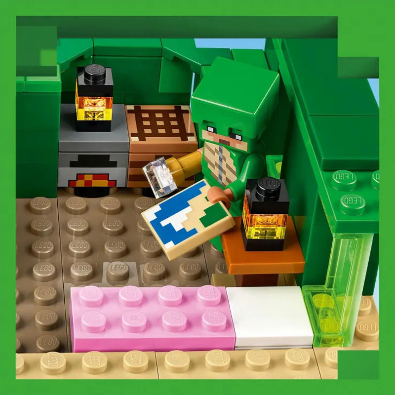 LEGO Minecraft The Turtle Beach House 21254