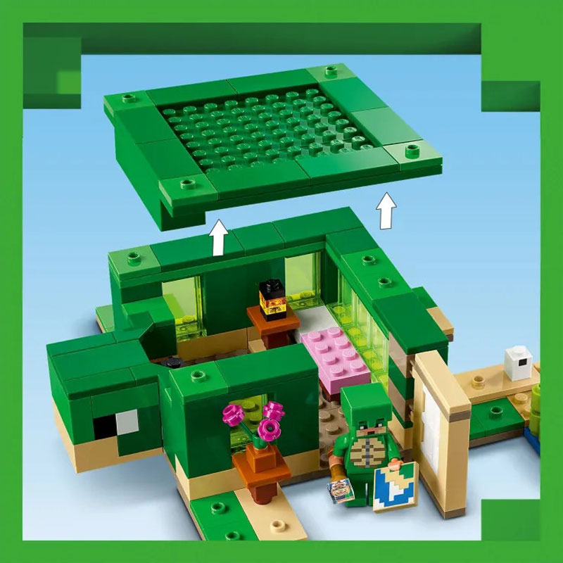 LEGO Minecraft The Turtle Beach House 21254