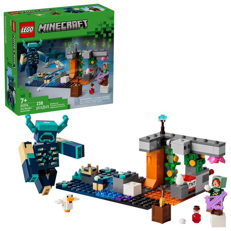 LEGO Minecraft The Warden Encounter 21274
