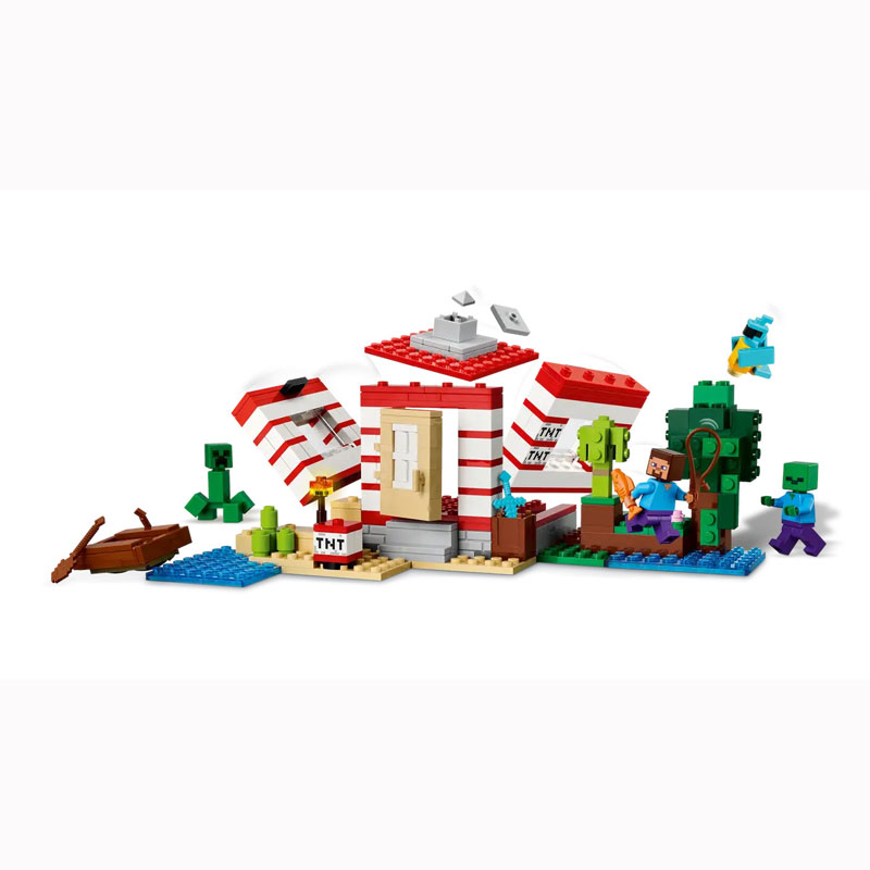 LEGO Minecraft The TNT Jungle House 21275