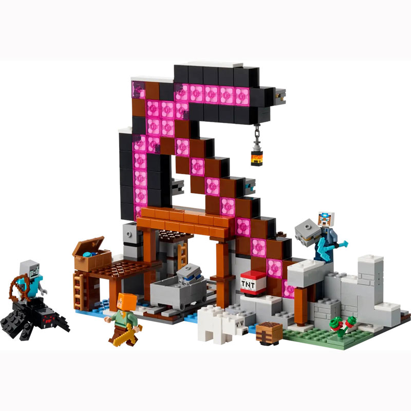 Lego Minecraft The Pickaxe Mine 21277