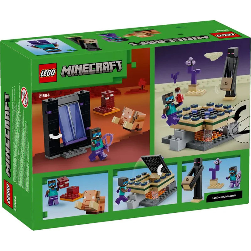 LEGO Minecraft Nether & End Portal Journey 21584