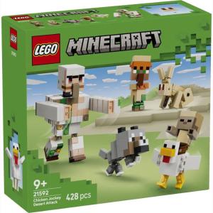 LEGO® Minecraft® Chicken Jockey Desert Attack 21592