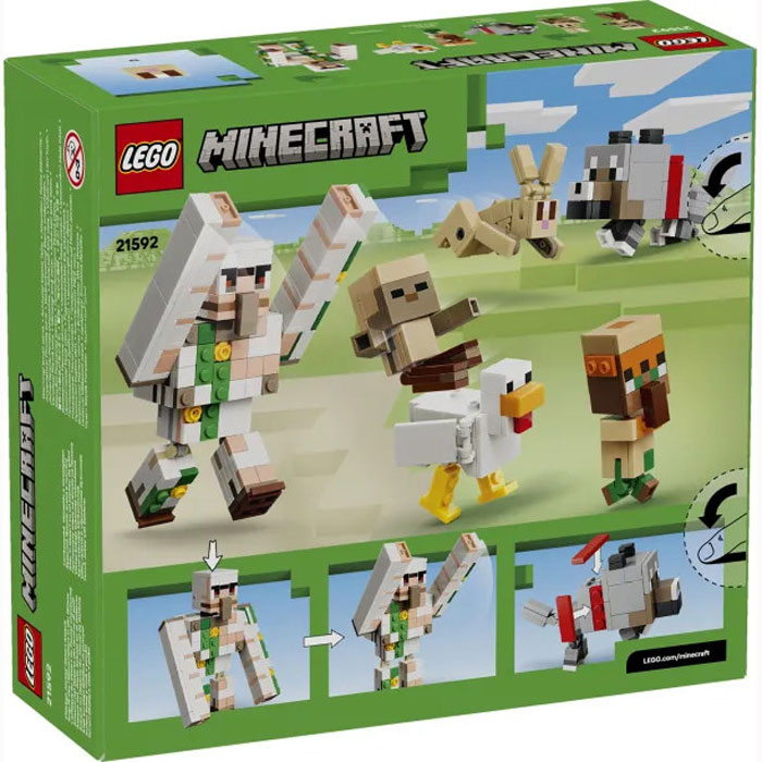 LEGO® Minecraft® Chicken Jockey Desert Attack 21592