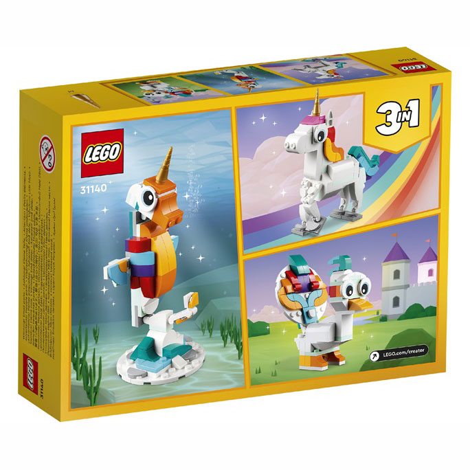 Lego Creator 3-in-1 Magical Unicorn 31140