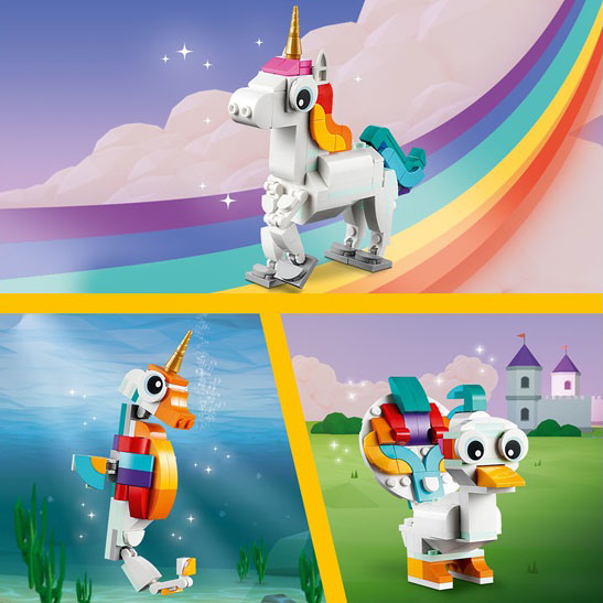 Lego Creator 3-in-1 Magical Unicorn 31140