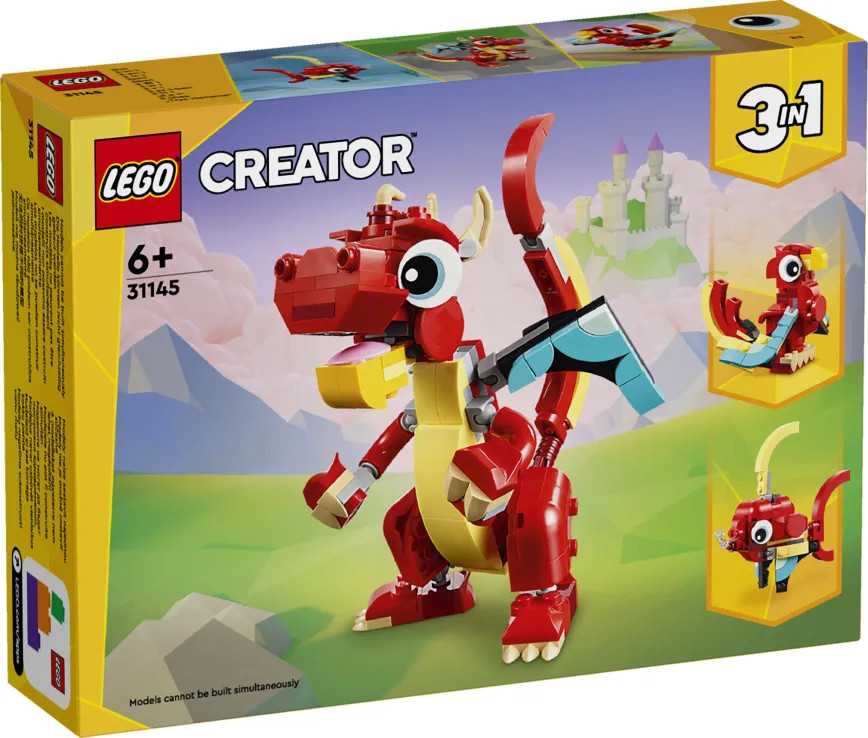 LEGO Creator 3in1 Red Dragon 31145