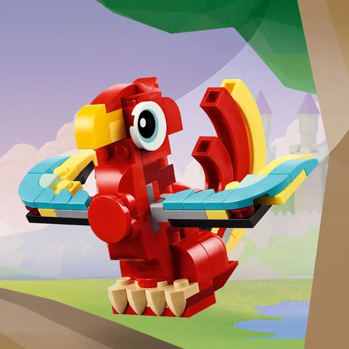 LEGO Creator 3in1 Red Dragon 31145