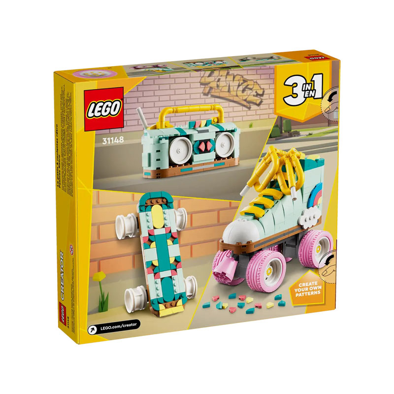 Lego Creator 3-in-1 Retro Roller Skate 31148
