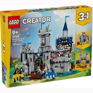 Lego Creator 3 in 1 Medieval Horse Knight Castle 31168
