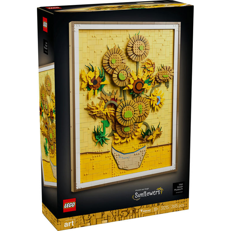 Lego Art Vincent van Gogh – Sunflowers 31215