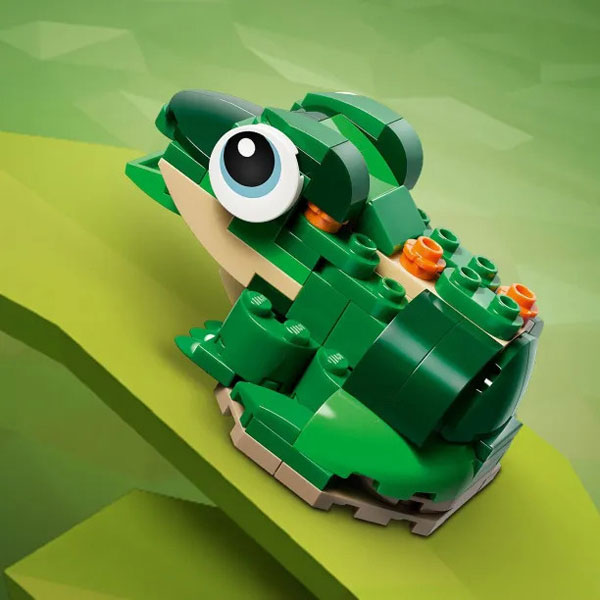 Lego Creator 3in1 Turtle With A Water Lily Flower 31377