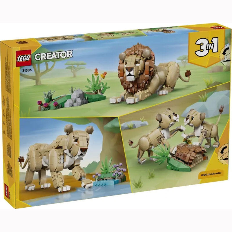 Lego® Creator 3in1 Wild Animals Majestic Lion 31386
