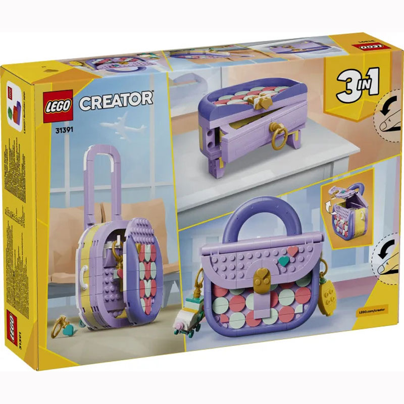 Lego® Creator Art Fashion 3in1 Bag With Storage 31391
