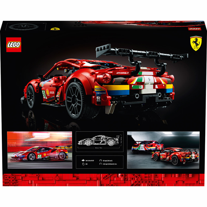 Lego Technic Ferrari 488 GTE “AF Corse #51” 42125