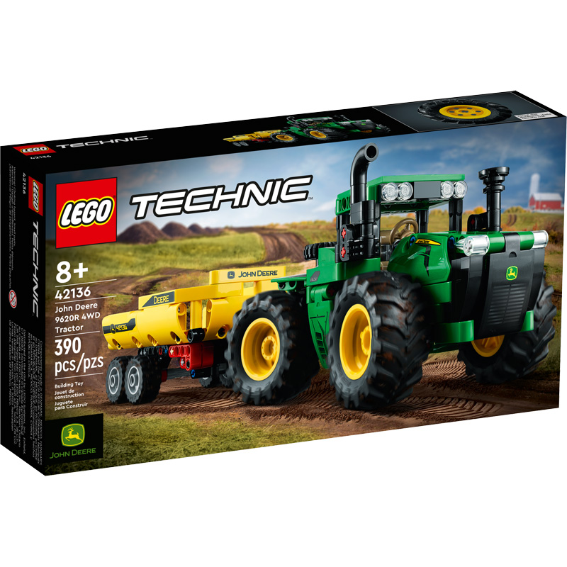 Lego Technic John Deree 9620R 4WD Tractor 42136