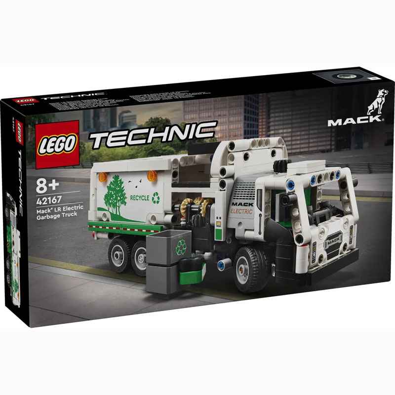 LEGO Technic Mack® LR Electric Garbage Truck 42167