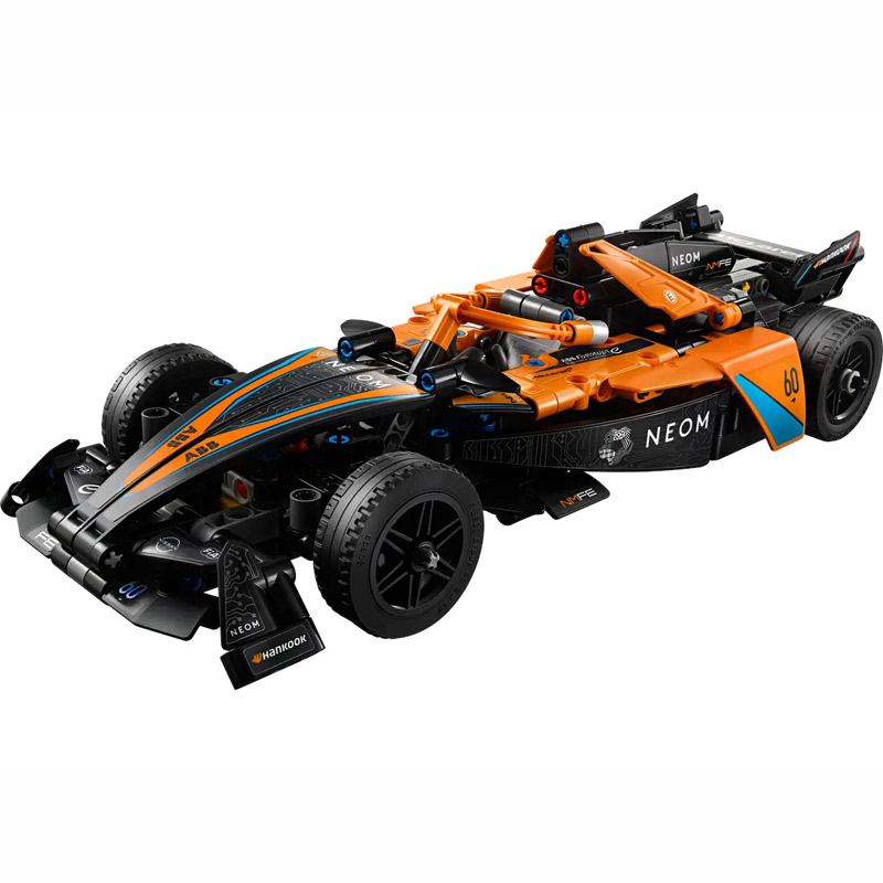 LEGO Technic Neon McLaren Formula E Race Car 42169