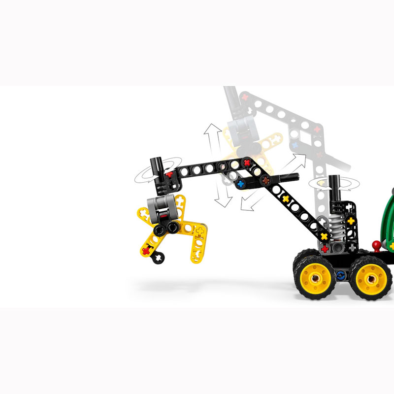 Lego Technic John Deere 1470H Wheeled Harvester 42218
