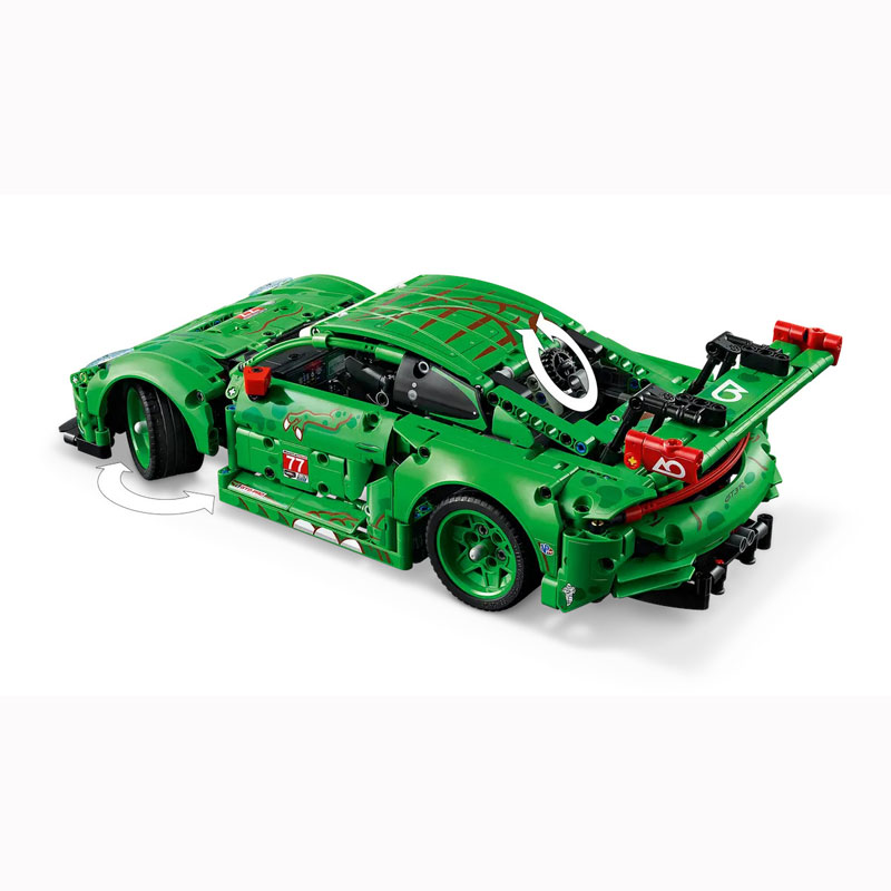 Lego Technic Porsche 911 GT3 R REXY AO Racing Car 42224