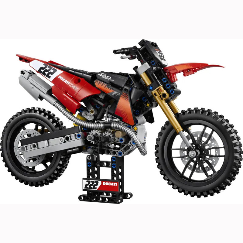Lego® Technic Ducati Desmo450 MX Factory Motorcycle 42238