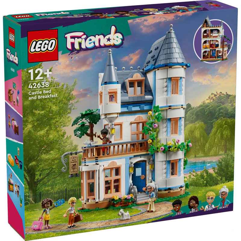 Lego Friends Castle Bed and Breakfast 42638