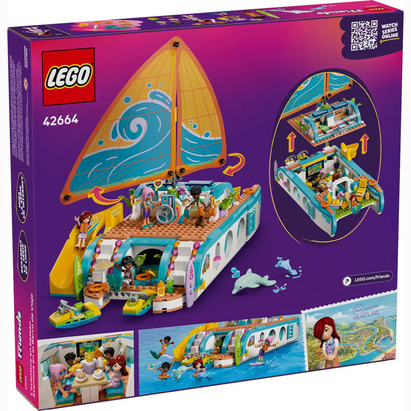 LEGO Friends Travel Boat Adventure 42664