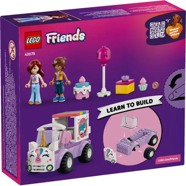 Lego Friends Unicorn Cake Delivery Car 42675