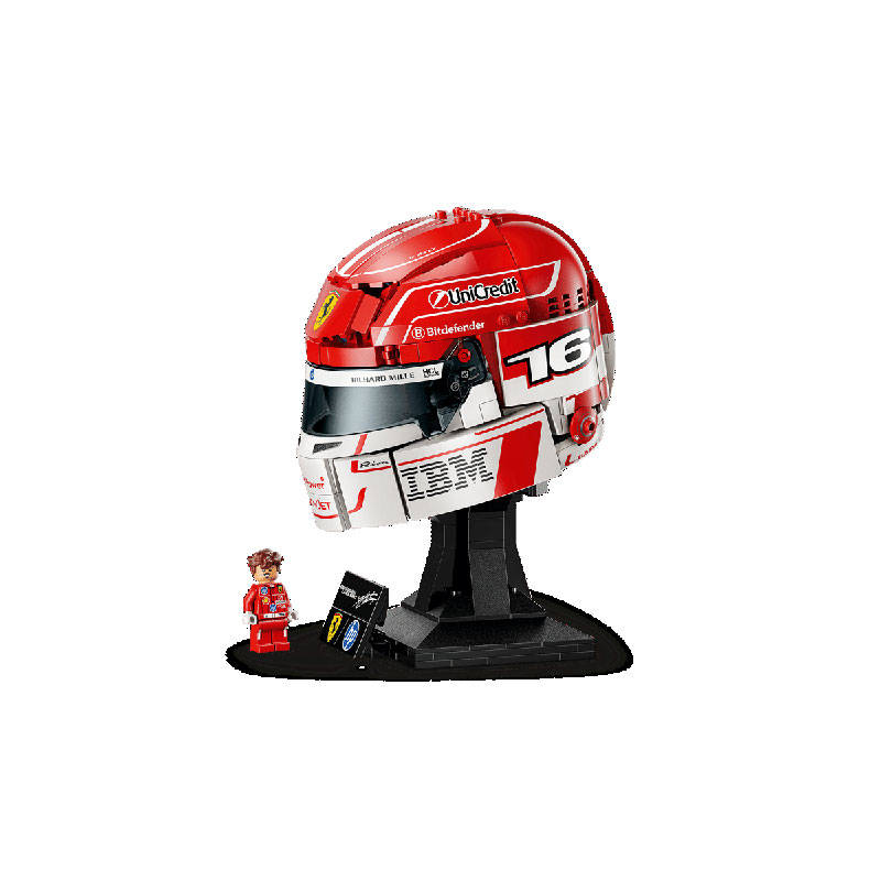 LEGO® Editions  Scuderia Ferrari HP Charles Leclerc Helmet 43014