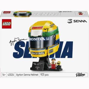 LEGO® Editions McLaren Mastercard F1 Team Aryton Senna's Helmet 43024