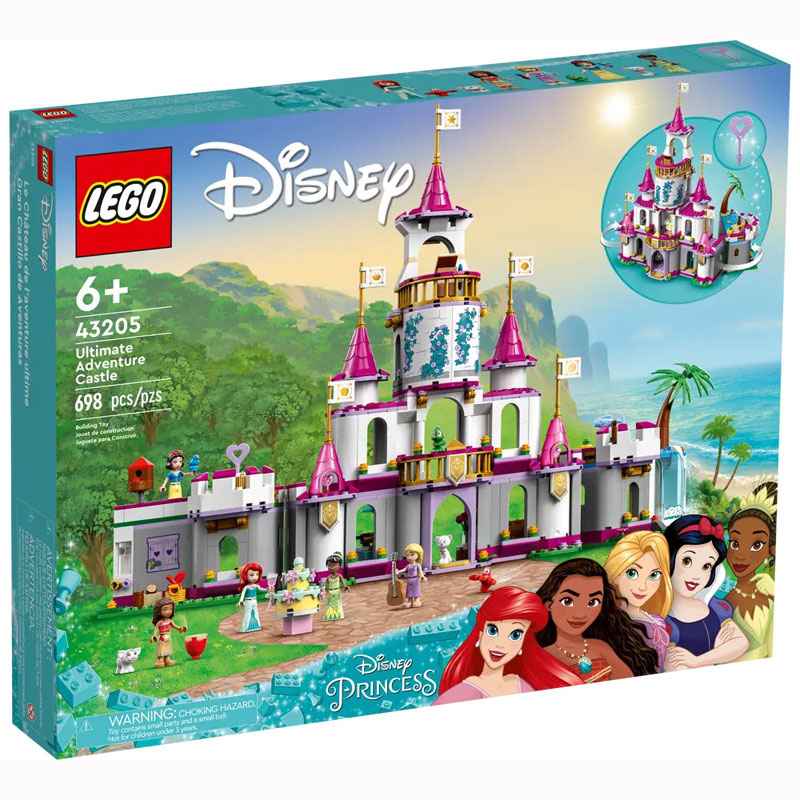 Lego Disney Princess Ultimate Adventure Castle​ 43205