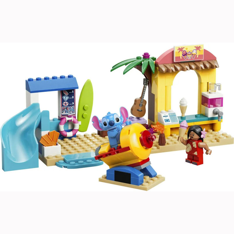Lego Disney Stitch Beach Fun With Lilo & Stitch 43280