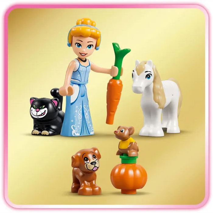 Lego® Disney Princess Cinderella Animal Friends Castle 43283